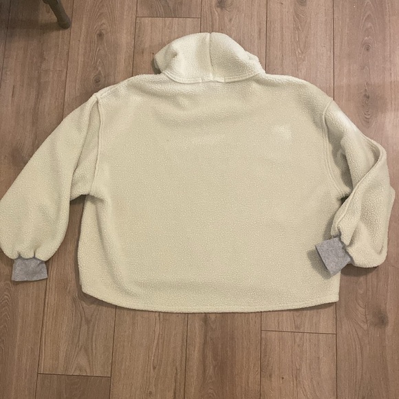 Free People - Cream Cowl Neck Pullover - Picture 5 of 5